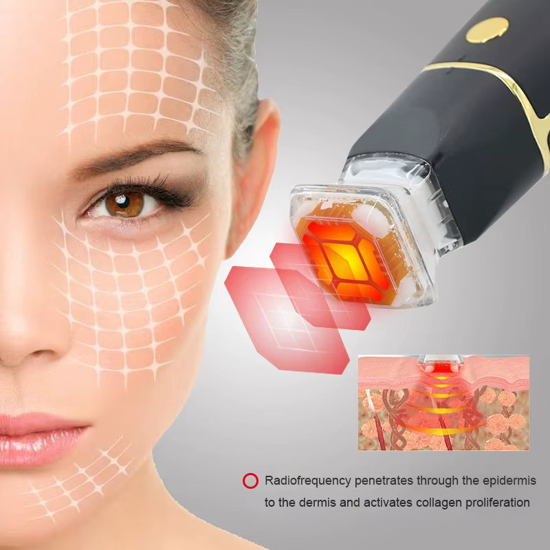 2024 Facial Massagers Skin Tightening Radio Frequency Reduce Eye Wrinkles RF SMAS Lifting anti Aging Beauty Skincare Machine